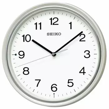 Seiko Clock Wall Clock Radio Analog White Pearl Diameter KX252W 27.5x4.7cm