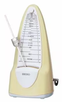 SEIKO Metronome Pendulum Standard Pastel Yellow SPM320Y