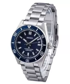 Seiko Мужские часы Prospex из нержавеющей стали с синим циферблатом SPB451J1 300M с автоматическим механизмом для дайвинга синий