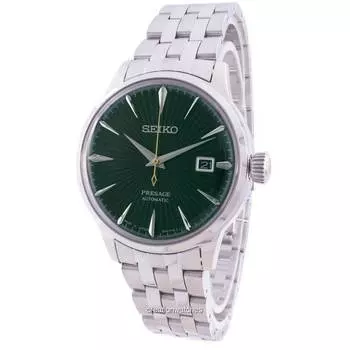 Seiko Presage Automatic SRPE15 SRPE15J1 SRPE15J Мужские часы японского производства зелёный