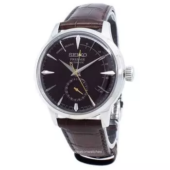 Seiko Presage Автоматические мужские часы SSA393J1 Power Reserve, японское производство коричневый