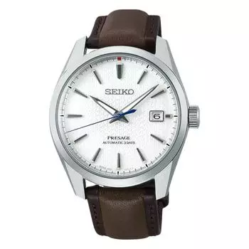 SEIKO Presage Sharp Edged SPB413J1 Limited Edition 72-часовой запас хода мужские часы SARX113 белый