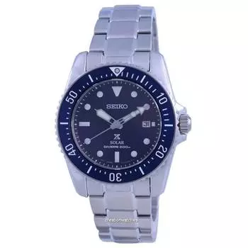 Seiko Prospex Blue Dial Solar SNE585 SNE585P1 SNE585P 200M Мужские часы синий
