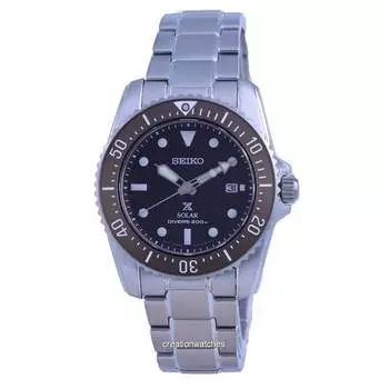 Seiko Prospex Compact Scuba Solar Diver s SNE571 SNE571P1 SNE571P 200M Мужские часы