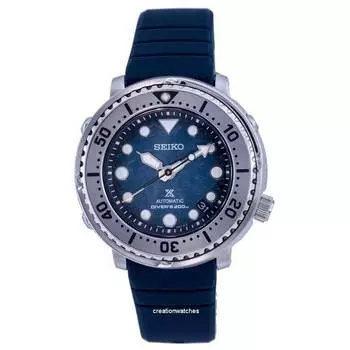 Seiko Prospex Save The Ocean Diver s Silicon Автоматические мужские часы SRPH77 SRPH77K1 SRPH77K 200M