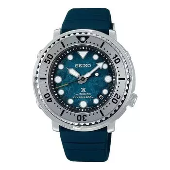 Seiko PROSPEX «Спасите океан» АВТОМАТИЧЕСКИЕ 200-МЕТРОВЫЕ ЧАСЫ ДЛЯ ДАЙВЕРА SRPH77K1 синий