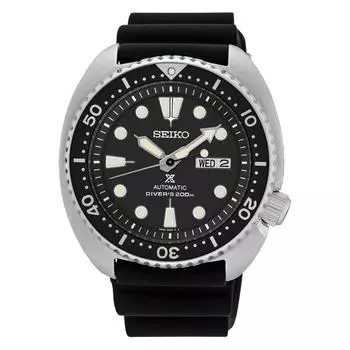 SEIKO Prospex Turtle AUTOMATIC 4R36 черный циферблат 200M подводные мужские часы SRPE93K1 чёрный