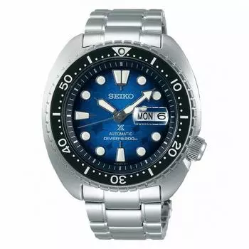 SEIKO PROSPEX TURTLE SAVE THE OCEAN автоматические мужские часы SRPE39K1 для подводного плавания