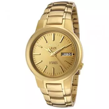 [Seiko] SEIKO 5 наручные часы автоматические наручные часы золотые циферблаты Overseas модель SNKA10K1 мужские []