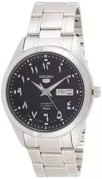 Seiko SEIKO Часы мужские SNKP21J1 Seiko 5 SEIKO5 Автоматические черные серебристые черные m-sto1