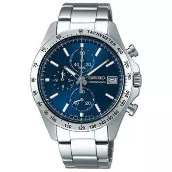 Seiko Selection SBTR023 Кварцевый Хронограф Мужской серебряный