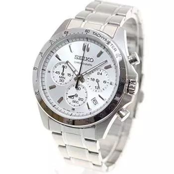 SEIKO Spirit Chronograph SBTR009 Мужские Часы Серебро Нержавеющая Сталь НОВИНКА