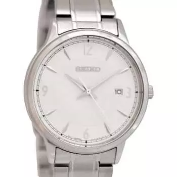 Seiko унисекс SGEH79P1 (Мужские кварцевые часы Seiko WT с металлическим браслетом) часы