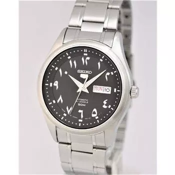 Seiko унисекс SNKP21J1 (Seiko5 Auto Мужские часы BK Metal Band) часы