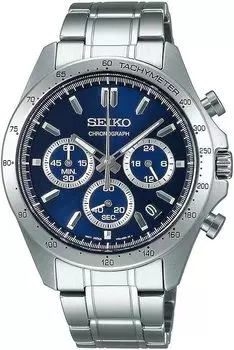 SEIKO Вторые кварцевые часы хронограф SBTR011 Navy [Seiko] 1/5 Мужские []