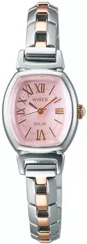 [Seiko Watch] Wristwatch Wired F Solar Curve Hardlex AGED060 Silver
