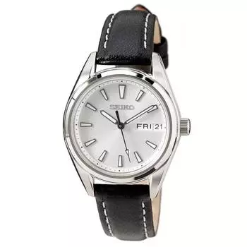 [Seiko] Женские кварцевые часы overSeaS Модель Серый Sur455p1