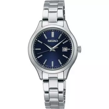 Seiko женские STPX095 (SEIKO SELECTION S Series Solar Metal Band женские) Круглые часы серебряные аналоговые