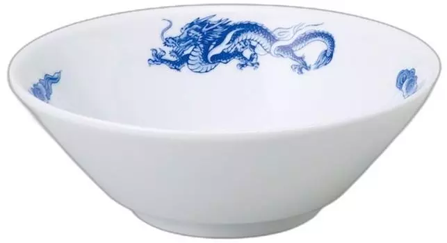 Seiryu Cut Bowl x x 7cm Chinese Rice Bowl Setomonohonpo 6.3 [19.2 19.2 900cc] синий