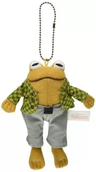 Sekiguchi and mascot 536146 Gama-kun Frog-kun Gama-kun