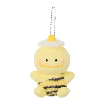 Sekiguchi Pikapon Plush Mascot Keychain for One Size Kids, Yellow,