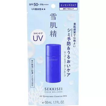 Sekkisei Clear Wellness Sekkisei Clear Wellness УФ-эссенция с молочком 50 мл Kose