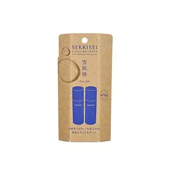 Sekkisei Clear Wellness Trial Kit Lotion 35mL + Emulsion 35mL Set