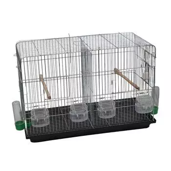 Сельский дом и производственная клетка с перегородками Клетка для птиц Canarias Finches Budgies Pet Products 60x40x28 см