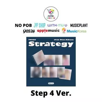SELECT POB STEP 4 Ver Twice 14th Mini Album Strategy No POB Random Ver