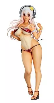 Семена орхидеи Super Sonico Summer Vacation версия. -Sun kissed- масштаб 1/4.5, готовая фигурка из окрашенного ПВХ PVC316