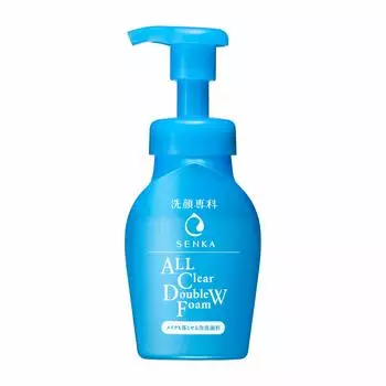 SENKA Facial Washing Специальное пенящееся очищающее средство для лица, которое может удалить макияж 150 мл