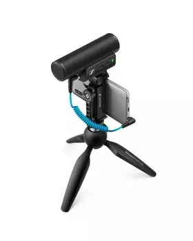 Sennheiser MKE MOBILE KIT Microphone Mobile Kit 509257 Super Cardioid Manfrotto Vlog Kit 400-II On-Camera []