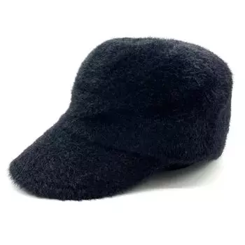 [Sense of Grace] SEINA CAP SHAGGY Women s Black