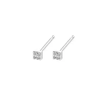 Серьги All-Match. Модные новогодние серьги — маленькие и свежие, с инкрустацией темпераментом. Серьги простые для женщин.