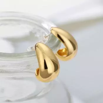 Серьги Chubby Water Drop