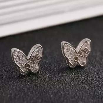 Серьги для женщин Niche Ins Design Серьги-бабочки Новые модные серьги на осень и зиму Изысканные и высококачественные