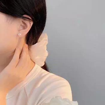 Серьги Fever The Same Pearl Earrings — это высококачественные легкие роскошные круглые ретро-серьги и серьги