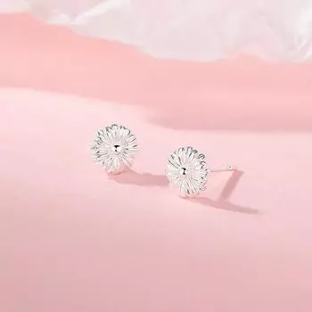 Серьги Forest Daisy для женщин, свежие, пасторальные, летние, новые, универсальные, милые серьги