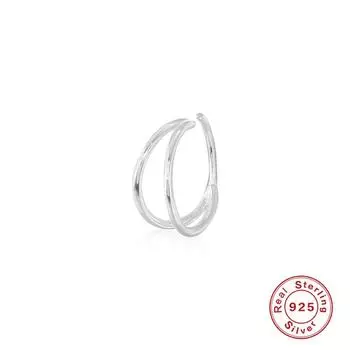 Серьги-гвоздики для пирсинга хряща в носу S925 пробы