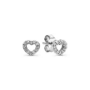 Серьги-гвоздики из яркого серебра S925 с крыльями ангела, модные серьги-гвоздики с короной в форме капли воды