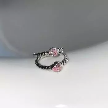 Серьги-гвоздики Love, женская мода, темперамент, светло-розовые мини-серьги в форме сердца, серьги, которые можно носить ежедневно, персиковые серьги в форме сердца