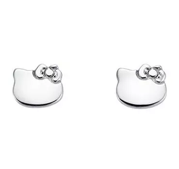 Серьги Hello Kitty Platinum 900 Kitty Face PRPKT30001 [Hello Kitty] (Pt900)