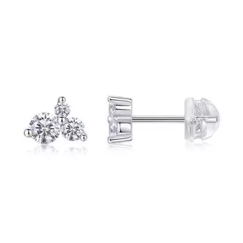 Серьги из серебра S925 Серьги из муассанита Украшения для ушей Panyu