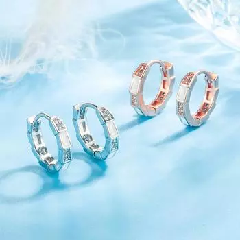 Серьги из стерлингового серебра 925 пробы, серьги со змеей из циркона 18 карат для женщин, ювелирные украшения
