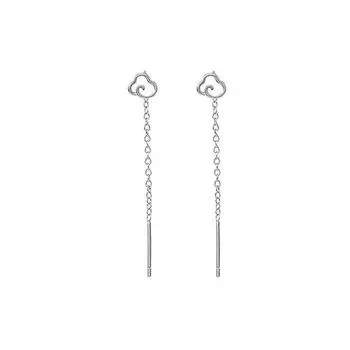 Серьги-кабели Yunduo Ear Cable для женщин, модные серьги на Новый год, высокого класса