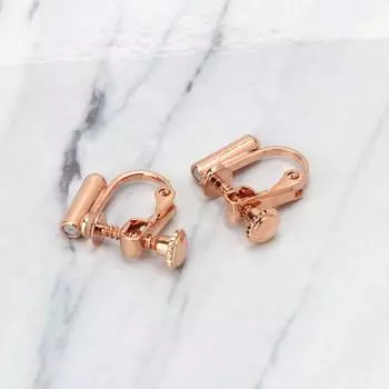 Серьги-клипсы, конвертер, компоненты с постом для непроколотых ушей, сделай сам для женщин и девочек, подарки, золото, серебро, розовое золото золотой