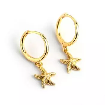 Серьги-кольца из стерлингового серебра 925 пробы для женщин, золотые и серебряные украшения для ушей, оптовая продажа S-E1388