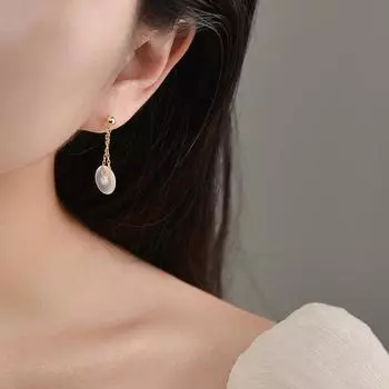 Серьги Ping An Hook, новые простые элегантные серьги в китайском стиле, ретро, национальные, модные, ханьфу
