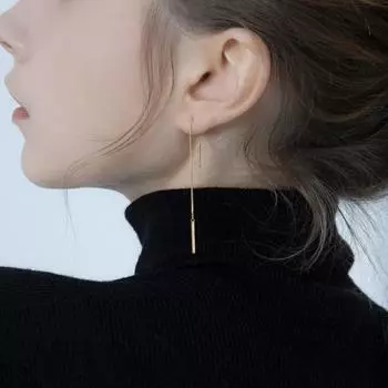 Серьги-подвески из стерлингового серебра S925 пробы, роскошные, легкие, женские, темпераментные, с кисточками, серьги-цепочки, нишевый дизайн, серьги 925