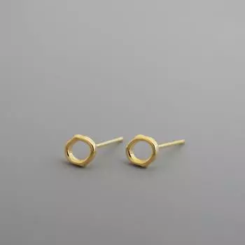 Серьги в форме овала для женщин, летние, новые, модные, простые, маленькие и универсальные, геометрические ушки